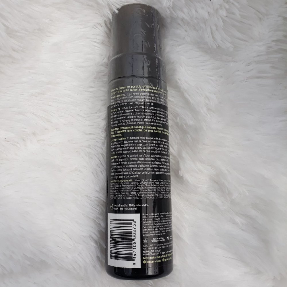 Tanned AF ~ 1 Hour Self Tan Mousse ~ "DARKEST" (6.7 fl oz) SEALED!!! - Picture 2 of 4